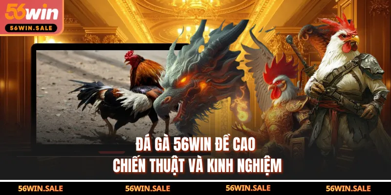 Đá gà 56WIN đề cao chiến thuật và kinh nghiệm