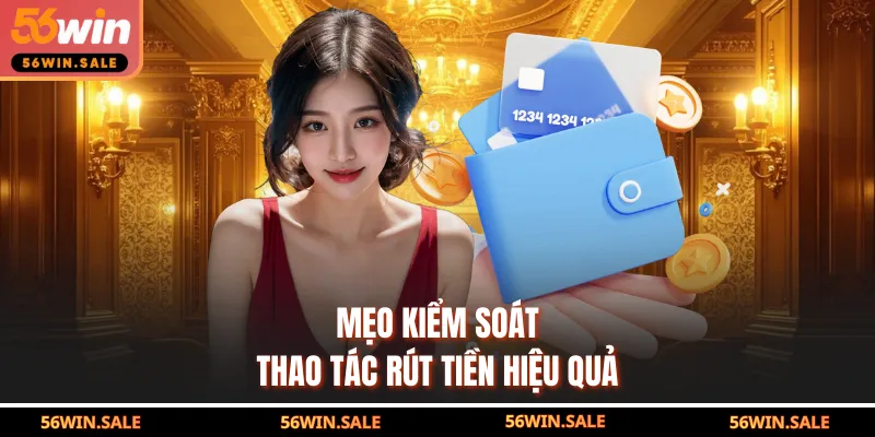 Mẹo kiểm soát thao tác rút tiền hiệu quả